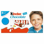 Kinder Chocolate - 8 Pieces Per Pack - 100g - Pack of 3