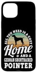 iPhone 15 Plus Cozy Home And A German Shorthaired Pointer Dog Short Haired Case