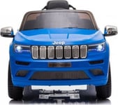 Jeep Child Enseter Elbil For Barn Jeep Grand Cherokee Jj2055, Blå