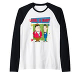 Laurel & Hardy Comic Book Stars Raglan Baseball Tee