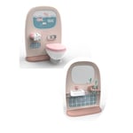 Teamson Kids - Maison de poupée poupon nurserie 2 façades berceau bain  chaise haute bascule bois mixte fille Olivia's Little World TD-11460A -  Maisons de poupées - Rue du Commerce