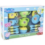 Peppa Pig Kids Playset Tea Party Game Pretend Play Child Kitchen Set Toy