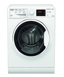 Hotpoint NDB 96443 W IT N Lave-linge 9 kg Charge avant, Libre installation. Centrifugeuse 1400 tours par minute Largeur 59,5 cm, Profondeur 54 cm, Hauteur 85 cm, Classe énergétique E