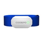 COOSPO H808S Capteur de Fréquence Cardiaque Bluetooth5.0 Ant+, Cardio Fréquencemètres ECG/EKG, Étanche IP67, Compatible avec Wahoo, Strava, Adidas, Coosporide, Polar Beat, Kinomap