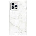 Case-Mate BLOX Square iPhone 13 Pro Max Case - White Marble [10FT Drop Protection] [Wireless Charging Compatible] Protective Phone Case for iPhone 13 Pro Max 6.7", Anti-Scratch, Shockproof, Matte