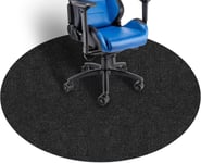 Chair Mat Office Chair Mat for Hard Floor, 47.2 Inch Round Gaming Chair Mat, Low