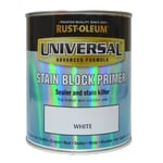 Rust-Oleum Universal All Surface Brush on Stain Block Primer Paint - 750ml