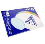 Clairefontaine Lot de 10 Ramettes 50 Feuilles Papier 160g A4 210x297 mm Certifié FSCBleu