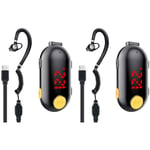 Mini Talkie Walkie, Rechargeable, 16 Canaux ctcss/dcs, Longue portée pmr Radio bidirectionnelle, Professionnel pour Sécurité