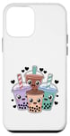 Coque pour iPhone 12 mini Boba Milk Tea Milktea Bubble Tea Boba Pearl Lover