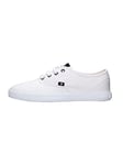 Ethletic Mixte Baskets en Toile, Just White, 42 EU