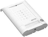 Ritto 1271041 Minivox Station de porte 1 bouton Blanc