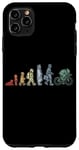 Coque pour iPhone 11 Pro Max Evolution d'un cycliste Amoureux du vélo Biking