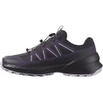 Salomon Speedcross Peak Climasalomon Chaussures Imperméables de trail pour Femme, Fit précis, Protection tout-terrain , Adhérence active, Black, 43 1/3