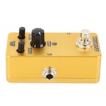 Elgitarr Effektpedal Enkelblock Mini Modulation Amplifier Simulering Pedal Golden Distortion