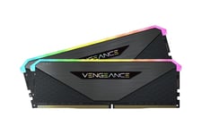 CORSAIR Vengeance RGB RT - 32GB:2x16GB - DDR4 RAM - 3600MHz - DIMM 288-PIN - Ikke-ECC - CL18