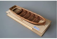 Modèle Bateau décorations Salon modèle voilier Chem 1:48 modèle Bateau Sauvetage en Bois découpé au Laser modèle Bateau à Voile Classique Bricolage 195Mm Cadeau la décoration