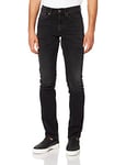 Tommy Jeans Men's Scanton Slim BE271 2YBKBKCD Jeans, Denim Black, 31W / 32L