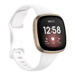 Fitbit Versa 4 / Versa 3 / Sense Watch Ranneke - valkoinen