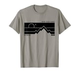 Vintage Wind River Range Wyoming Mountains Hiking Sunset T-Shirt