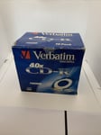 10 Verbatim CD-R DataLifePlus 40x Speed 700mb/ 80 min Super AZO Protection Seal