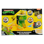 TEENAGE MUTANT NINJA Turtles Mutant Mayhem Turtle Madness Skate Park 18 Pieces TMNT Michelangelo Toy Vehicles Ages 3+, Gifts & Toys