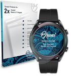 Bruni 2x Protective Film for Huawei Watch GT Elegant Screen Protector