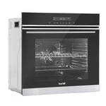 Baridi 60cm Built-In Fan Electric Oven Touchscreen 72L Black/S'less Steel DH200