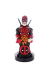 Cableguys Figurine Gaming Marvel Deadpool Zombie - Accessoire Support pour Manette ou Smartphone - Câble USB Inclus - 20 cm