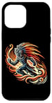 Coque pour iPhone 12 Pro Max Aztec Warrior Mask Ancient Civilization Mexican Heritage