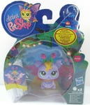 Littlest Pet Shop LPS Glowing Pets 99955 Light up #2729 Lilac Fairy Hasbro 2012