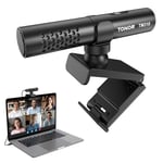 TONOR USB Micro pour PC Ordinateur, Microphone de Conférence Réglable Multi-Angle avec Interrupteur Muet et Indicateur LED pour de Bureau, Skype, Youtube, Vidéo, Plug & Play pour MacOS Windows