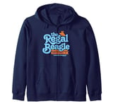 The Regal Beagle Pub Logo Vintage Three's Company Zip Hoodie