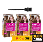 L'Oreal Casting Creme Gloss Hair Color All Colors 3-Pack