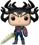 Funko POP! Vinyl: Marvel - What If - Infinity Captain Carter - Collectable Vinyl Figure - Gift Idea - Official Merchandise - Toys for Kids & Adults - TV Fans - Model Figure for Collectors and Display