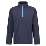 Regatta Mens Navigate Half Zip Fleece (Navy/French Blue) material_Synthetic - Size 3XL