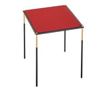 Living Divani - Era Low Table Ø42x45, Stone Oak - Sofabord - David Lopez Quincoces - Brun - Metall/Tre/Syntetisk