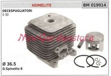 Cylindre Piston Segments Homelite Moteur Débroussailleuse S 30 019914