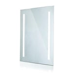 V-TAC Miroir LED rectangulaire 35 W avec système Anti-buée 700 x 500 x 35 mm 6400 K IP44