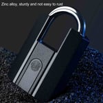 Fingerprint Padlock Waterproof Anti Theft Phone BT Unlocking With 2 Keys F Set