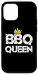 Coque pour iPhone 12/12 Pro BBQ Queen - Smoking Hot Grill Master, reine du grill