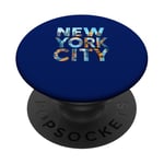 Tenue de voyage New York City Vacation New York PopSockets PopGrip Adhésif