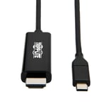 TRIPP LITE USB C to HDMI Adapter Cable USB 3.1 Gen 1 4K M/M USB-C Black 9ft - videokabel - HDMI / USB - 2.7 m