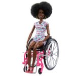 Barbie Fashionistas Doll 194 with Wheelchair and Ramp