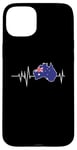 iPhone 15 Plus Flag Country Heartbeat Australia Australian Flags World Map Case