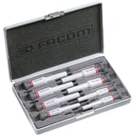 Coffret de 8 tournevis Micro-Tech Torx AEX.J2 - Ce produit de marque est neuf. - Facom