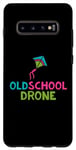 Coque pour Galaxy S10+ Kite Flying - Drone Oldschool