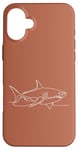 Coque pour iPhone 16 Plus Global Oceans Protection écosystème marin Grand requin blanc