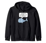 Jonah And The Whale, Church Sarcasm Funny Zip Hoodie