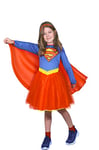 Ciao Supergirl Fashion costume déguisement fille original DC Comics (Taille 8-10 ans) avec jupe en tulle, Blue, Red,